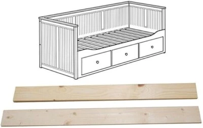 WESTERN DEALS Ikea Hemnes Day Bed Slat Replacement Mattress Bed Slats Short Slats Long Slats