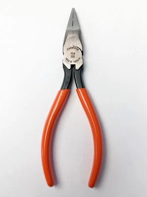 Crescent 10226CAO C Short Nose Aluminum Oxide Insulated Tip Pliers USA - Image 1 of 4