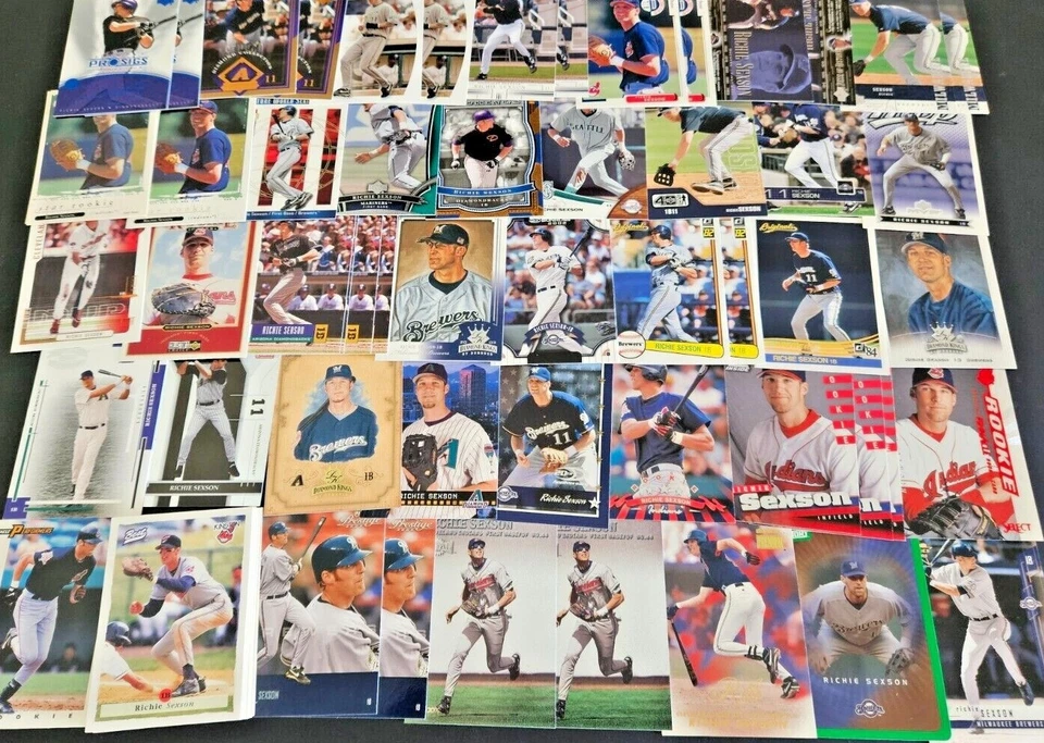 RICHIE SEXSON YOU PICK SEE SCANS OF EVERY CARD ROOKIES,INTERS ALL SEXSON,S - Image 1 of 1