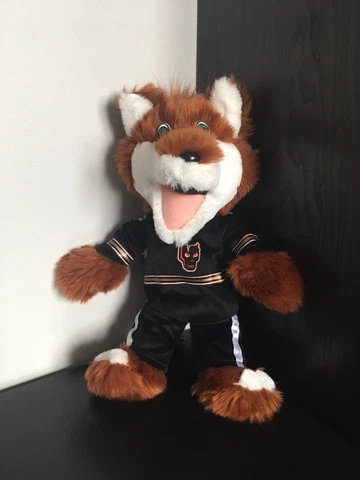 CALGARY HITMEN Farley Fox Plush - Alternate Logo 10" Cover