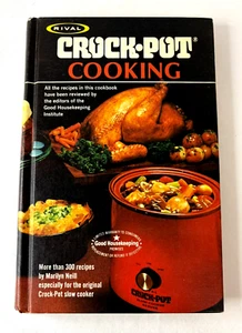 Vintage Rival Crock-Pot Cooking By Marilyn Neill Hardcover Cookbook Recipes - Picture 1 of 16