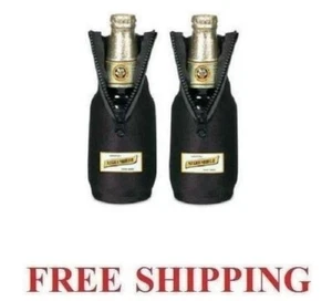 MODELO NEGRA 2 UNIQUE ZIP UP BOTTLE KOOZIE COOLIE COOZIE HUGGIE CORONA NEW - Picture 1 of 1