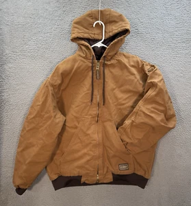 CE Schmidt Jacket Adult XL Brown Duck Canvas Workwear Grunge Chore Barn Mens - Picture 1 of 12