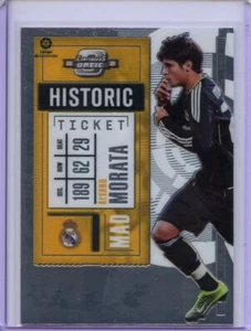 Boleto histórico óptico #2 Panini Chronicles Álvaro Morata Contenders 2020-21 - Imagen 1 de 2