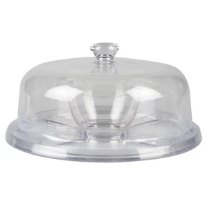 Acrylic Multi-functional 5 in 1 Cake Dome Shatter & Odor Resistant for Everyday - Picture 1 of 10