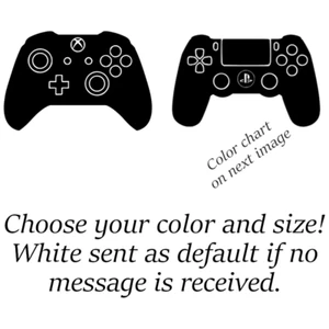Gaming Controller Vinyl Sticker Decal for Car Truck Window Laptop Notebook - Picture 1 of 2