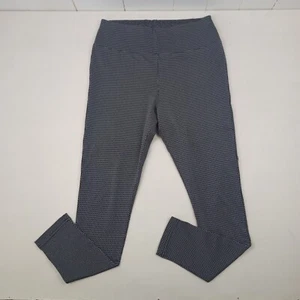 The Ark Women Leggings Black &White Pants Size 10 Casual Stretchy - Picture 1 of 12
