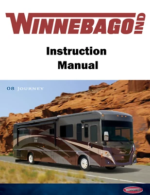 2008 Winnebago Journey Home Owners Operation Manual User Guide Coil Bound - Image 1 of 4