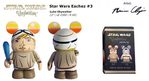 Luke Skywalker Eachez 3" vinilo Star Wars #3 edición limitada 2250 - Imagen 1 de 1