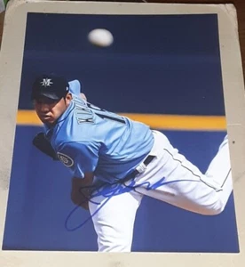 YUSEI KIKUCHI SEATTLE MARINERS SIGNED AUTOGRAPHED 8x10 Photo COA MLB BLUE JAYS - Picture 1 of 1