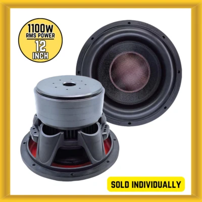 Audiopipe TXX-BDC-IV-12D2 12′′ Woofer Coche 1100W RMS Potencia Doble 2 Ohmios Bobina de Voz Foto 1 de 3