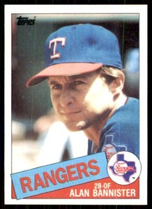 1985 Topps: Alan Bannister Baseball Cards #76