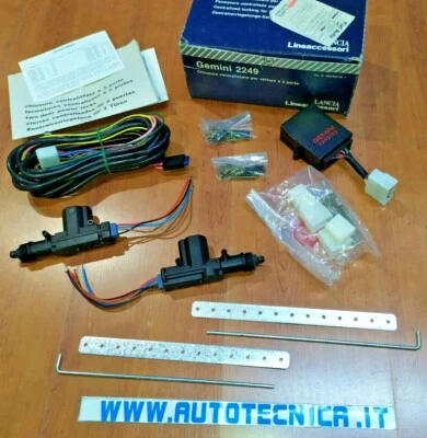 KIT CHIUSURA CENTRALIZZATA 5897953 LANCIA Y10 LINEACCESSORI 2 PORTE GEMINI 2249 - Image 1 of 3