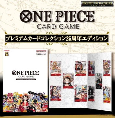 BANDAI Gioco di carte ONE PIECE - Premium Card Collection 25th Anniversary Edition B...