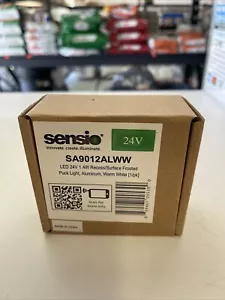 Transolid SA9012FRALWW Sensio 24V, 1.4W, Puck Light, Warm White (Z1) - Picture 1 of 2