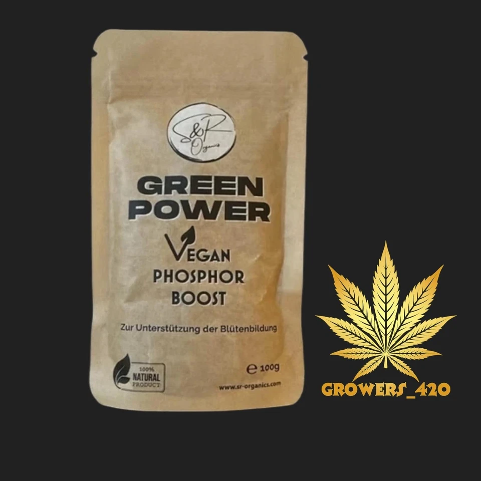 S&R Organics Green Power Vegan Phosphor Boost 100g