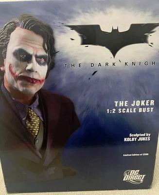 Busto Batman Caballero Oscuro Joker Escala 1:2 Edición Limitada Esculpido Kolby Jukes IOB Foto 1 de 4