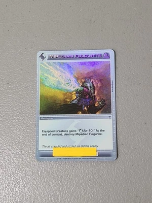 Chaotic Mipedian Fulgurite 73/100 FU 1st Edition Super Rare Battlegear - LP - Image 1 of 4