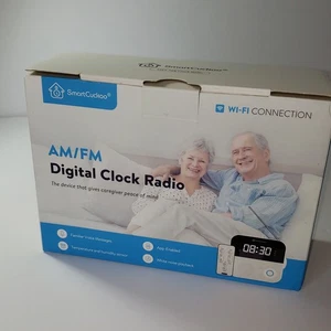 SmartCuckoo Stress Relief Alarm Clock Radio with Sleep Aid White Noise - Picture 1 of 5