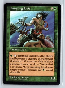 (3X) Tempting Licid Stronghold Uncommon – MTG Magic the Gathering Card - Picture 1 of 9