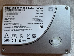 Intel SSD DC S3500 Series 160 GB 2.5″ SATA - Picture 1 of 1