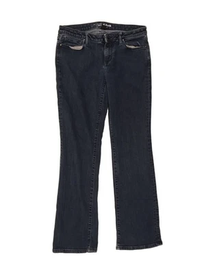 DKNY Womens Curvy Slim Bootcut Jeans US 8 Medium W30 L31 Navy Blue Cotton CZ14 - Image 1 of 4