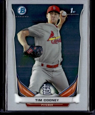 2014 Bowman #BCP44 Tim Cooney Chrome Prospects - Image 1 of 2