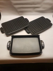 Replacement Plates George Foreman GRP90WGR Grilleration GRP4800R Evolve Grill - Picture 1 of 2