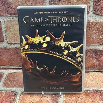 Game Of Thrones: Complete Second Season DVD Used HBO Fantasy Drama War Is Coming - Image 1 of 4