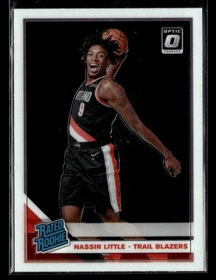 2019-20 Donruss Optic Nassir Little #154 Rookie - Image 1 of 2