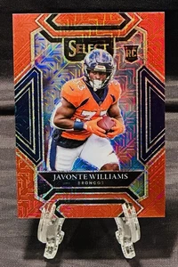 2021 Panini Select JAVONTE WILLIAMS Rookie Red Prizm Club Level #13/49 - Picture 1 of 2