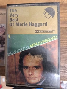 The Very best Of Merle Haggard Cassette Tape - Imagen 1 de 1