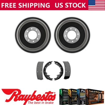 Kit trasero tambores de freno y zapatas de freno para Chevrolet K1500 Suburban 1998-1999 Foto 1 de 4