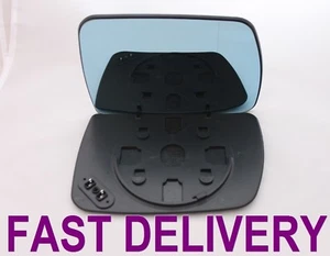 RANGE ROVER L322 2002-2004 DOOR WING MIRROR GLASS BLUE RIGHT SIDE HEATED - Picture 1 of 5