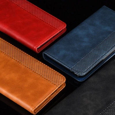 For Motorola Edge (2024), Magnetic Flip Leather Wallet Card Case Full Cover - Image 1 of 4