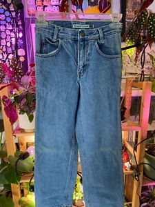 Bugle Boy 750 Boys 8R Straight Leg Light Was Denim Jeans W24 - Picture 1 of 5