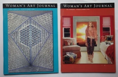 WOMAN'S ART JOURNAL Magazine, FULL YEAR 2012 - Volume 33, Numbers 1 & 2 - Image 1 of 4