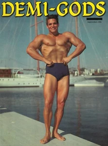 Demi-Gods V.1 N.4 September 1961, Vintage Male Beefcake Magazine, Rare - Bild 1 von 2