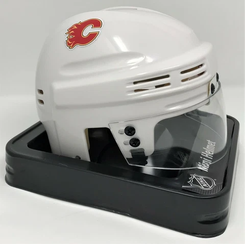 Calgary Flames NHL Licensed White Mini Helmet Cover