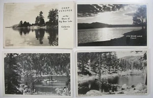 RPPC CALIFORNIA! ALLE SIND GROSSE BÄREN, CA. LAGER, SEE TI 4 POSTKARTEN LOT ECHTFOTO - Bild 1 von 10