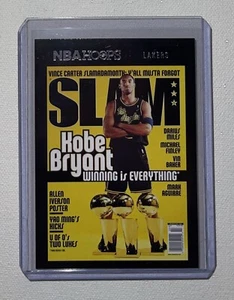 Kobe Bryant 2020-21 Panini NBA Hoops inserto SLAM #19 Los Angeles Lakers - Imagen 1 de 2