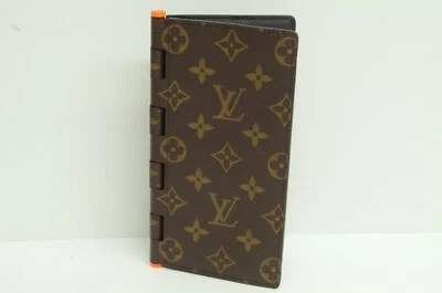 Authentic Louis Vuitton Monogram Wallet Leather Defile Homme Flip Wallet Orange - Image 1 of 4