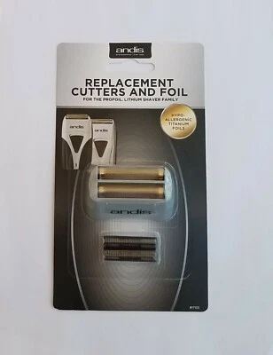 Andis ProFoil Shaver Titanium Replacement Foil Assembly Inner Cutters 17155 Pro - Image 1 of 4