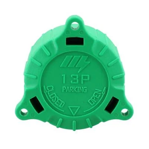 13 Pin Rimorchio Caravan Spina Protettiva Stoccaggio Allineamento Tappo Copertura Supporto - Foto 1 di 3