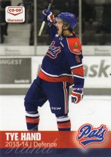 2013/14 Regina Pats - TYE HAND