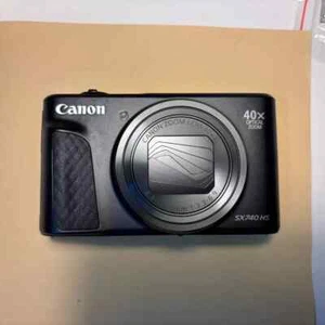 Canon PowerShot SX740 HS 20.3MP Digital Camera Black,English language 95%new - Picture 1 of 6