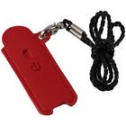 2PCS Portable Necklace Lanyard for Pen Red Pen Protector Holder