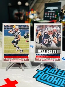 2013 Score #129 Rob Gronkowski + #317 FUTURE FRANCHISE - Picture 1 of 2