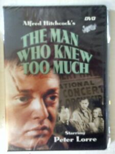 Der Mann, der zu viel wusste (Alfred Hitchcock DVD, 1956) Neu, versiegelt