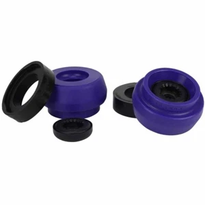 Soportes superiores Powerflex para Audi TT 8N Mk1 1.8T 3.2 V6 -10 mm casquillos delanteros PFF85-431 - Imagen 1 de 8